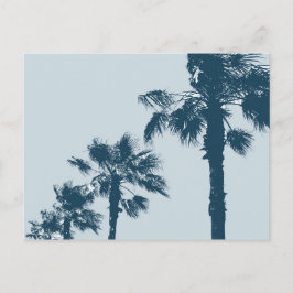 Cartão Postal Vintage Palm Trees
