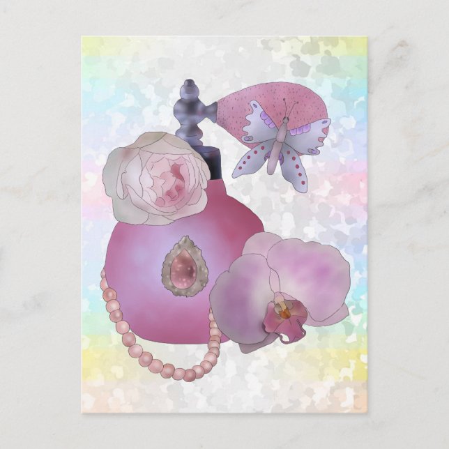 Cartão Postal Vintage Parfüm   (Frente)