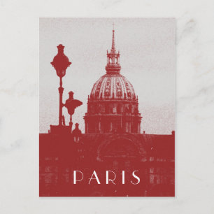 Cartão Postal Vintage Paris