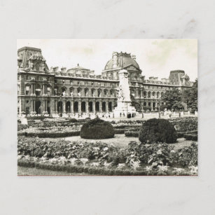 Cartão Postal Vintage Paris, Paris, Louvre