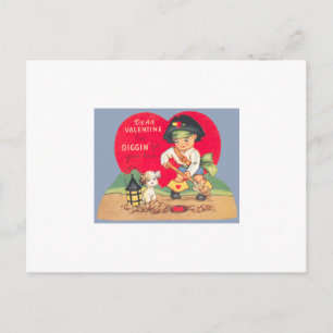 Cartão postal Vintage Pirate V Day