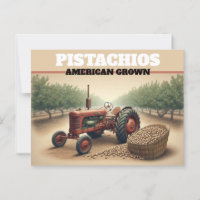 Vintage Pistachio Farming