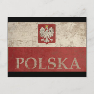 Cartão Postal Vintage Polska