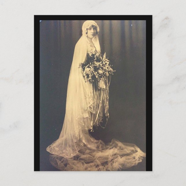 Cartão Postal vintage postal (Frente)