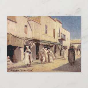 Cartão Postal Vintage Postcard Argélia Beni Mora