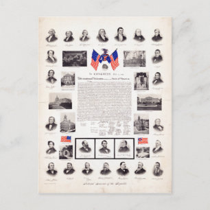 Cartão Postal Vintage: Presidentes políticos