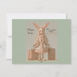 Cartão Postal Vintage Primavera,