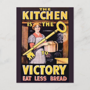 Cartão Postal Vintage Primeira Guerra Mundial - Poster