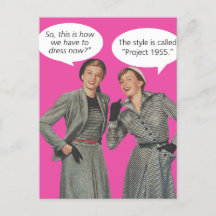 Cartão postal Vintage - Projeto Parado 2025