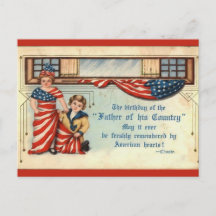 Vintage Quarto de Julho Corações Americanos