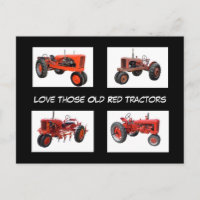 Vintage Red Trators