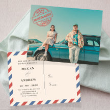 Vintage retro estilo foto casamento