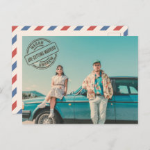 Vintage retro estilo foto casamento