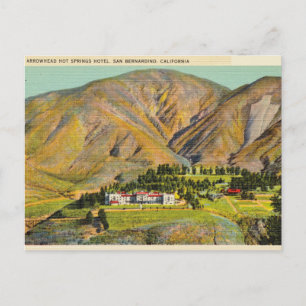 Cartão Postal Vintage San Bernardino, Califórnia