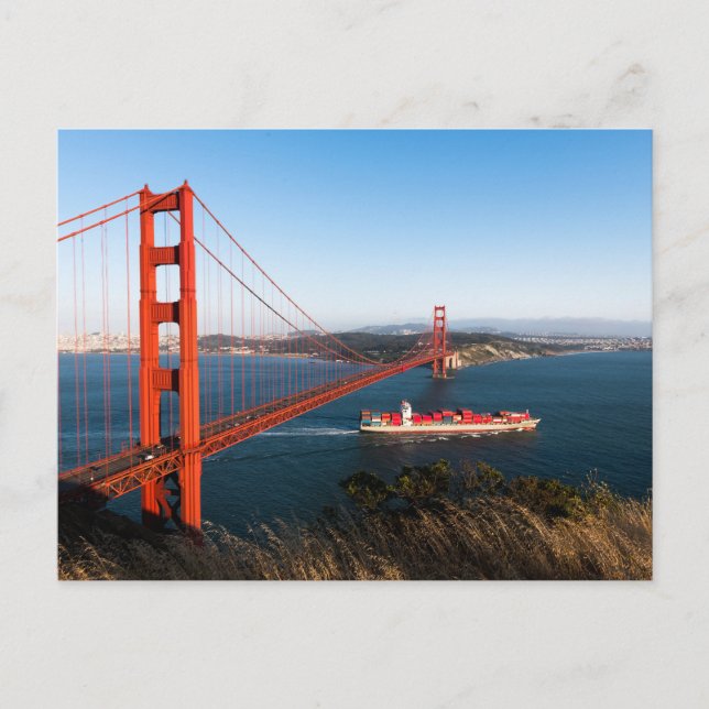 Cartão postal Vintage San Francisco (Frente)