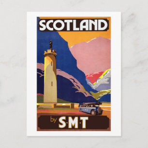 Cartão Postal Vintage Scotland
