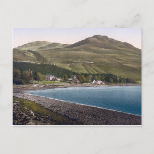 Cartão Postal Vintage Scotland, Teighness shore