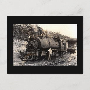 Cartão postal Vintage-Steam