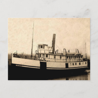 Cartão Postal Vintage Steamboat Islander