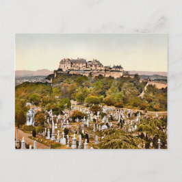 Cartão Postal Vintage Stirling Castle Scotland