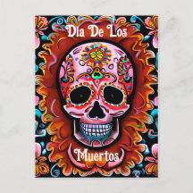 Vintage Sugar Skull - Dia Retroativo dos Mortos