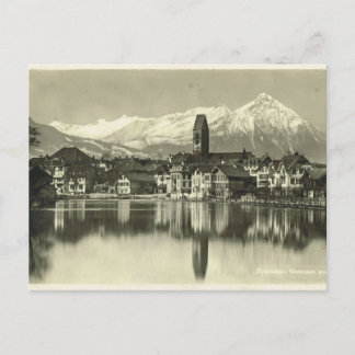 Cartão Postal Vintage, Suiça, Interlaken 1934