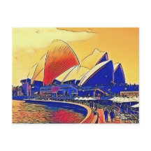 Vintage Sydney Opera House, Austrália