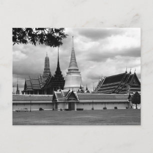 Cartão Postal Vintage Tailândia Bangkok Chapel Royal Palace