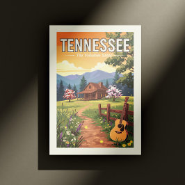Cartão Postal Vintage Tennessee