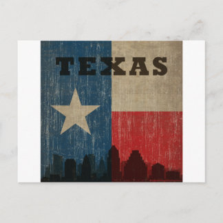 Cartão Postal Vintage Texas