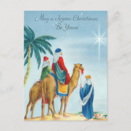 Cartão postal Vintage Three Wise Men