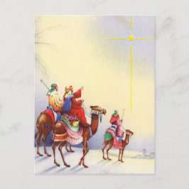 Cartão postal Vintage Three Wise Men