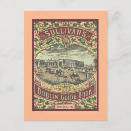 Cartão Postal Vintage Tourist Guide to Dublin Ireland Viagem