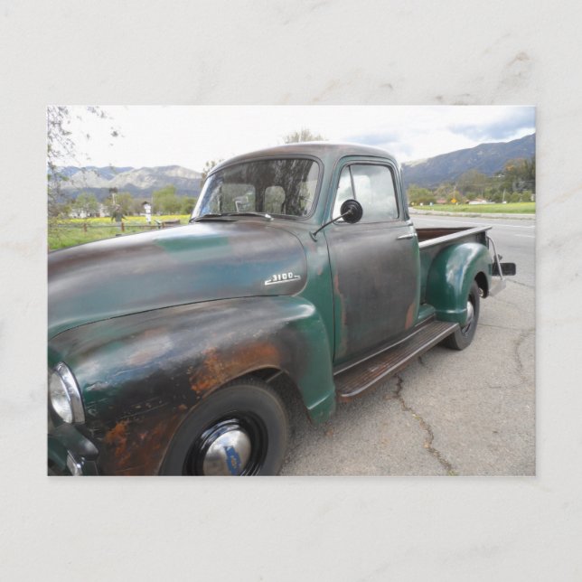 Cartão Postal Vintage Truck (Frente)