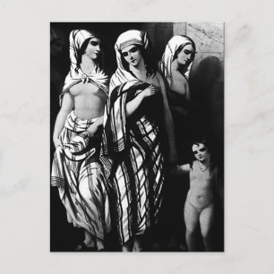 Cartão Postal Vintage Turkey Istambul Topkapi museum