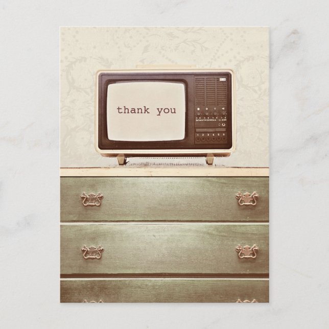 Cartão Postal Vintage TV Star (Frente)