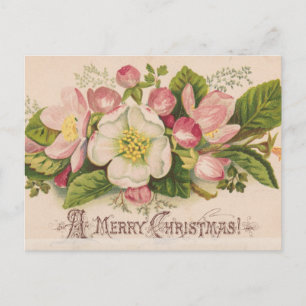 Cartão Postal Vintage Um Feliz Pão De Natal