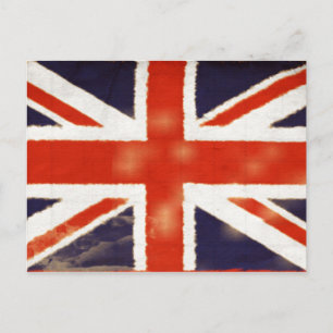 Cartão postal Vintage Union Jack