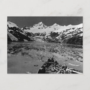 Cartão Postal Vintage USA Alaska glacier bay monumento nacional