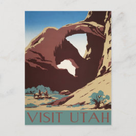 Cartão postal Vintage Utah