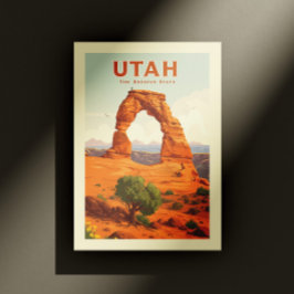 Cartão Postal Vintage Utah