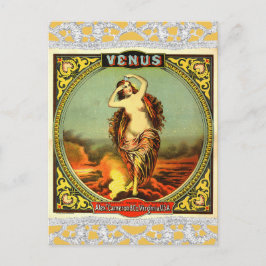 Cartão postal Vintage Venus Ephemera