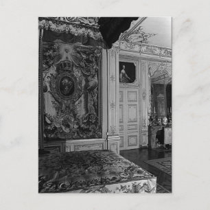 Cartão Postal Vintage Versailles Palace Louis XV Câmara de Ced