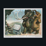 Cartão Postal Vintage Victorian Christmas<br><div class="desc">Cartão-postal vitoriano vitoriano.</div>