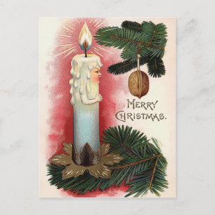 Cartão Postal Vintage Victorian Christmas