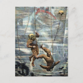 Cartão Postal Vintage Victorian Divers