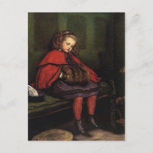 CARTÃO POSTAL VINTAGE VICTORIAN Little Vagabond Vi