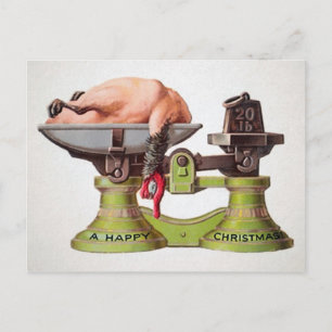 Cartão Postal Vintage Victorian Natal Turquia