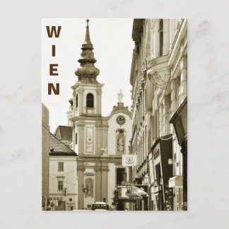 Cartão Postal Vintage Viena, Áustria