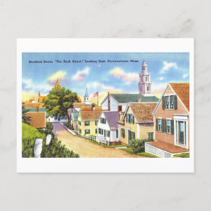 Cartão Postal Vintage View of Provincetown, Massachusetts